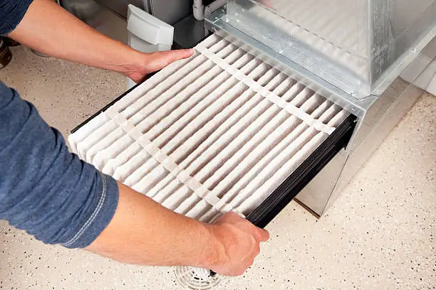 furnace air filters in furnace maintenance checklist