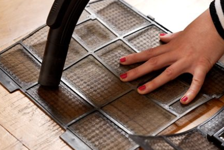 clean the air filters