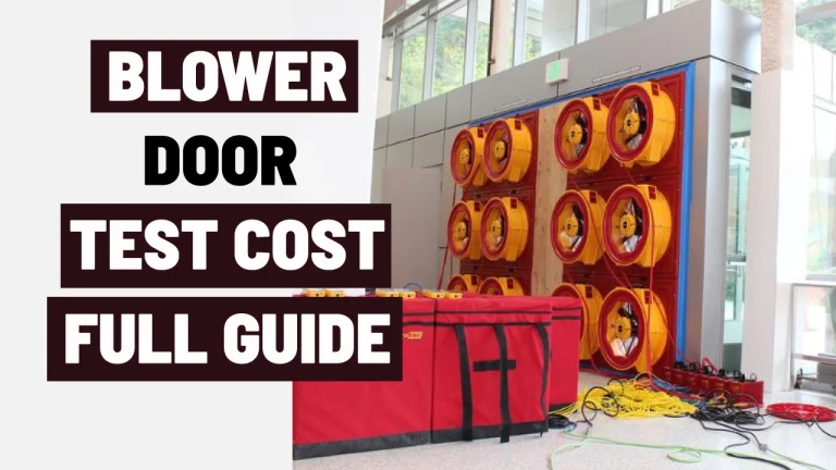 How Much Does a Blower Door Test Cost?