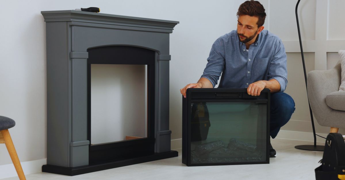 How to Install an Electric Fireplace Insert in an Existing Fireplace